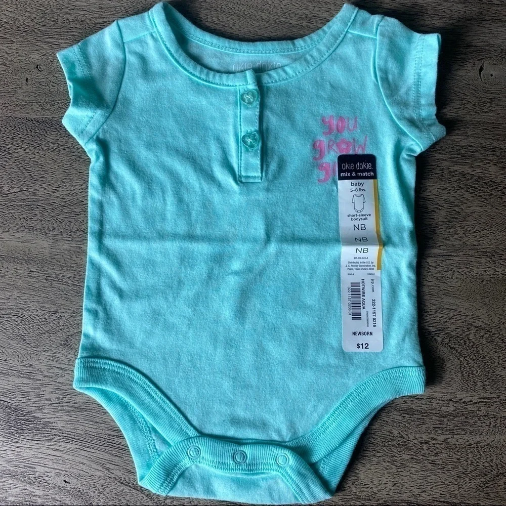 3 Okie Dokie Newborn items Size NB